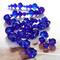 12 Packs: 4 ct. (48 total) Blue Faceted Glass Rondelle Beads by Bead Landing™